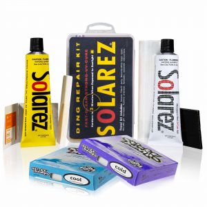 Solarez UV Cure Surfboard Ding Repair Econo Kit Da Viaggio – Resina Poliestere E Microlite Per Riparazione Di Tavole Da Surf, Indurimento UV In 3 Minuti, Kit Antimodello Impermeabile