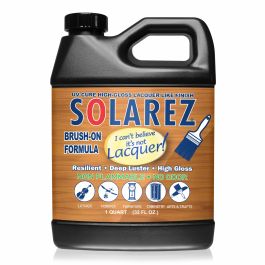Solarez | I Can't Believe It's Not Lacquer Brush On, UV Cures in