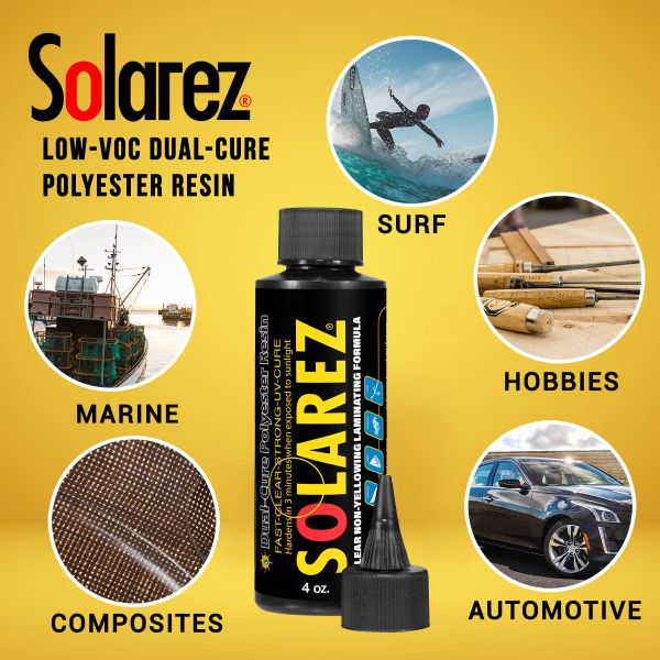 Solarez | Polyester Laminating Resin - Dual-Cure Low-VOC
